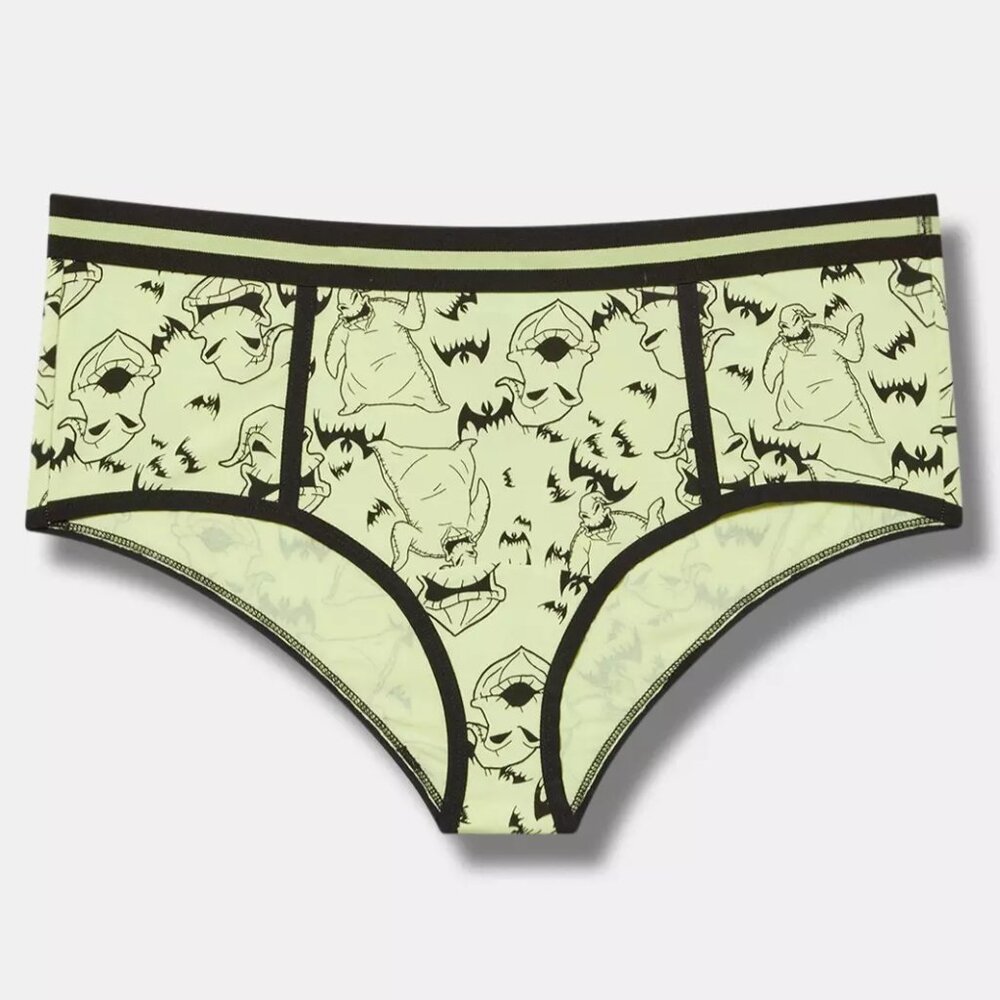 ❤️NWT TORRID NIGHTMARE BEFORE CHRISTMAS OOGIE BOOGIE CHEEKY PANTY